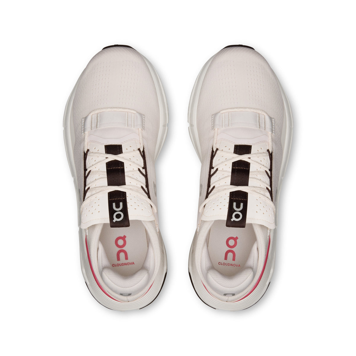 On Cloudnova 2 - Women's in Oyster / Ivory - view 2