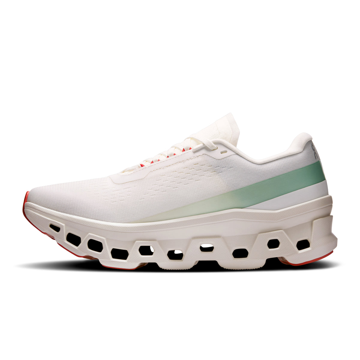 On Cloudmonster 1 - Women's in Ivory / Creek - view 4