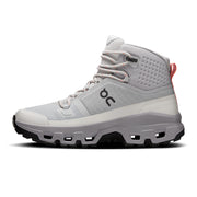 On Cloudrock Mid Waterproof - Women's in Glacier / Alloy - view 4