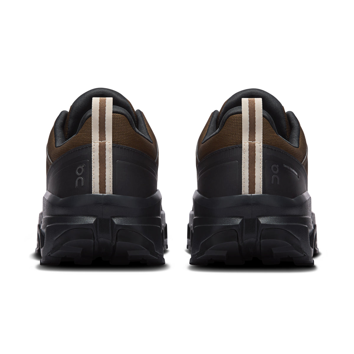 On Cloudrock Low Waterproof - Men's in Earth / Black - view 5
