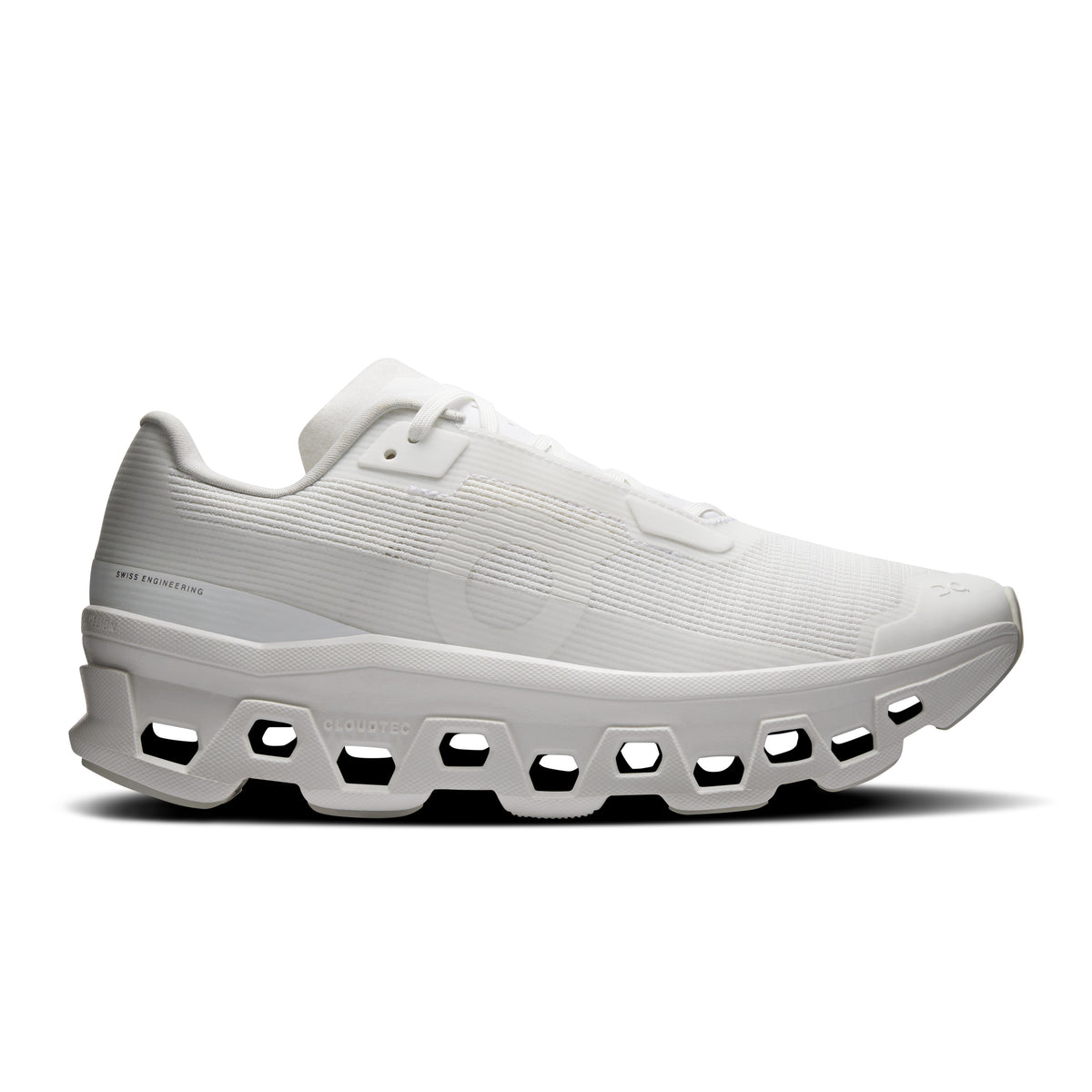 On Cloudmonster Void - Women's - Limited Edition Ivory / Doe in White / White - primary view