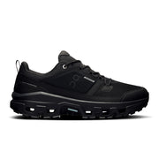 On Cloudrock Low Waterproof - Men's in Black / Black - primary view