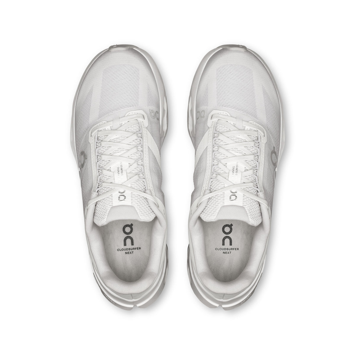 On Cloudsurfer Next - Women's in White / White - view 2