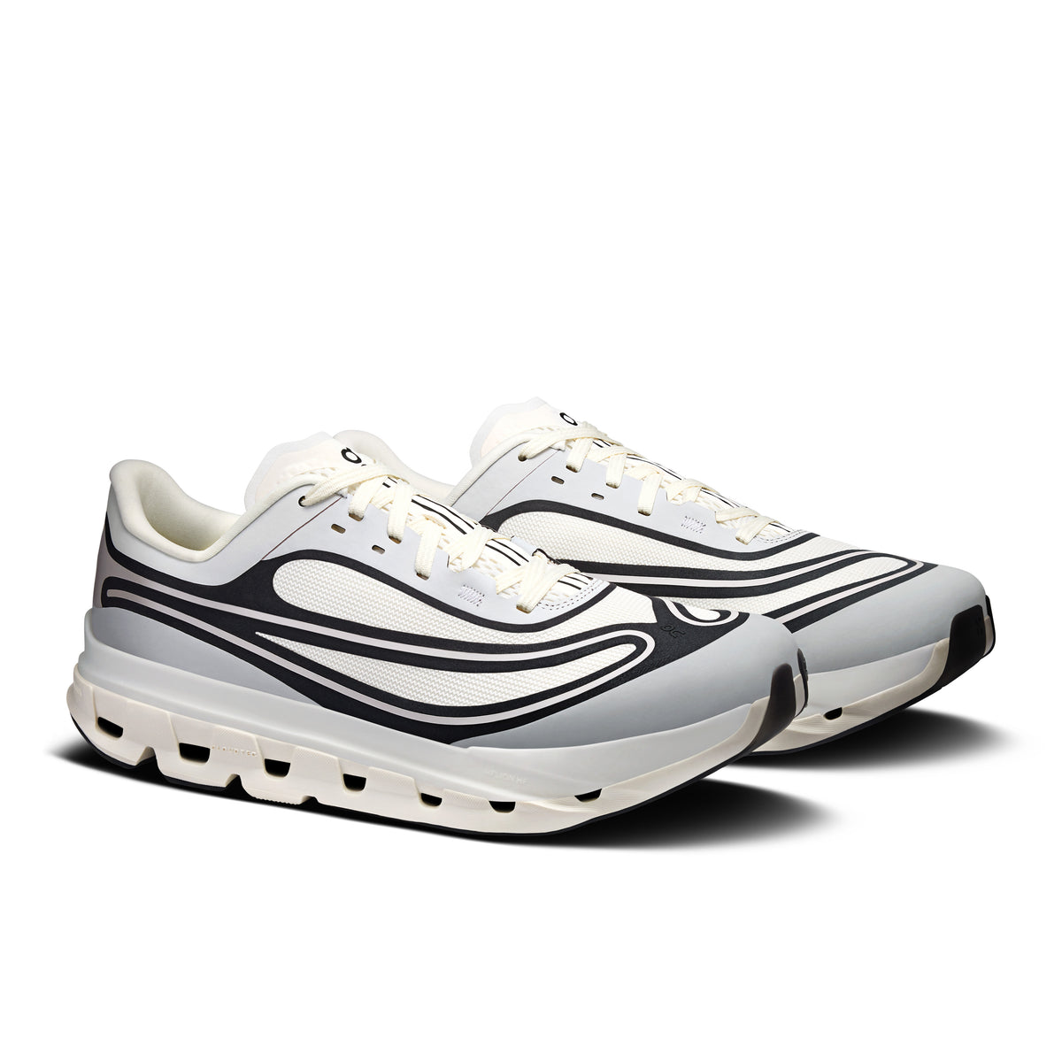 On Cloudflow 5 AD - Men's in Ivory / Black - view 6